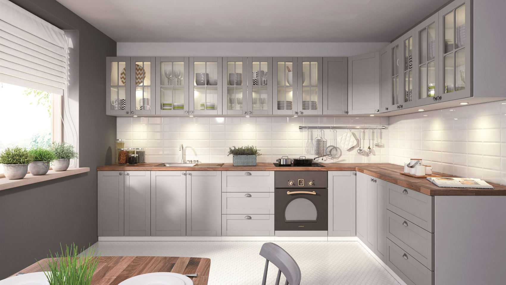 Kuchnie modułowe od polskiego producenta Gała Meble - klasyka i nowoczesność w najlepszym wydaniu. 