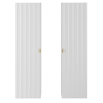 ARCOS-08 - Słupek Wysoki 1-drzwiowy 130cm Biały Mat