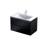 Oristo Szafka pod Umywalkę ETNA UNI 80 cm Czarny