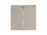 Zestaw Szafka Pod Umywalkę z Blatem 2-drzwiowa 60 cm Viva Cashmere Dąb Coast Evoke