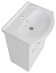 Astor Szafka Z Umywalką 50 cm Lupo Biały Połysk