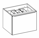 SANTA FE OAK 82-60-A-2S Szafka pod umywalkę 60 cm