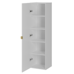 ARCOS-08 - Słupek Wysoki 1-drzwiowy 130cm Biały Mat
