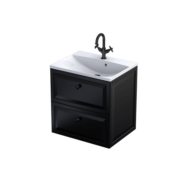 Oristo Oristo Szafka pod Umywalkę MONTEBIANCO 60 cm Czarny