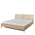 COZY CZ-02 - Łóżko Ze Stelażem i Pojemnikiem 180 cm Dąb Olejowany