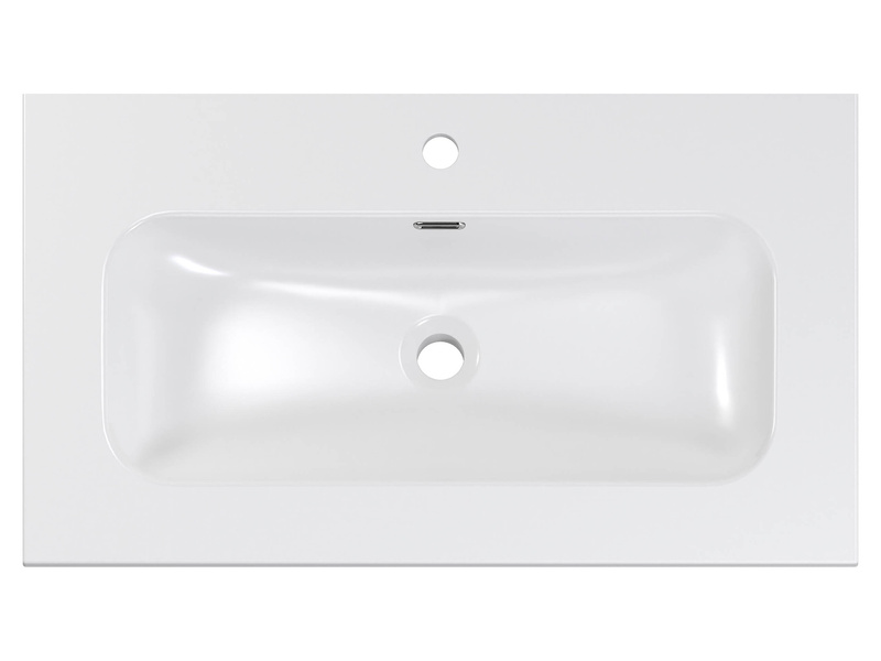 Umywalka Meblowa Ceramiczna 80 cm FLY E-8073-80 Biały Połysk