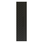 ASPEN-10 - Słupek Wysoki 2-drzwiowy 130cm Czarny Mat