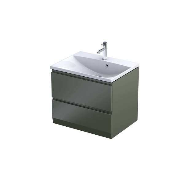 Oristo Oristo Szafka pod Umywalkę BRYLANT UNI 60 cm Zielony