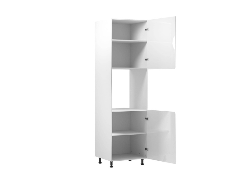 Szafka Kuchenna Dolna 2-drzwiowa Zabudowa Piekarnika Prawa D60P-P Aspen White Biały Połysk