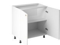 Szafka Kuchenna Dolna 2-drzwiowa D80Z Linea White Biały Mat