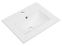 Astor Szafka Z Umywalką 50 cm Spek Biały Połysk