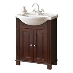 Drewniana szafka pod umywalkę 65 cm Retro