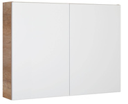Astor Szafka Wisząca 80 cm System C Biały Country Biały Połysk/Dąb Country