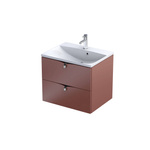 Oristo Szafka pod Umywalkę SIENA UNI 60 cm Czerwony mat