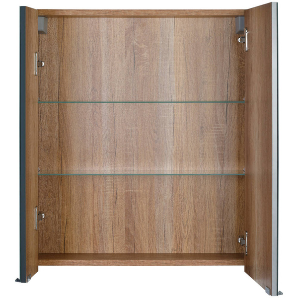 Astor Zestaw Mebli Łazienkowych Adel Antracyt Połysk 60 cm