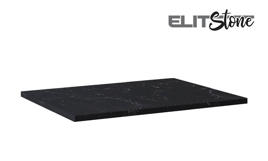 Elita Blat Marmur Marquina 70/49,4/2 Czarny Mat
