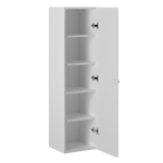 TRIANGLE-03 - Słupek Wysoki 1-drzwiowy 130cm Biały Mat