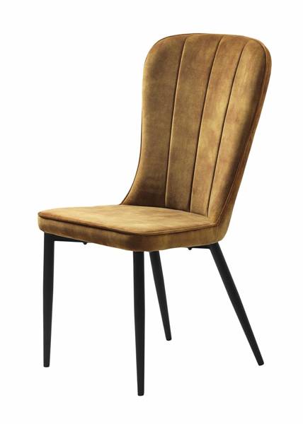 Unique Furniture Krzesło Ohio bursztynowe